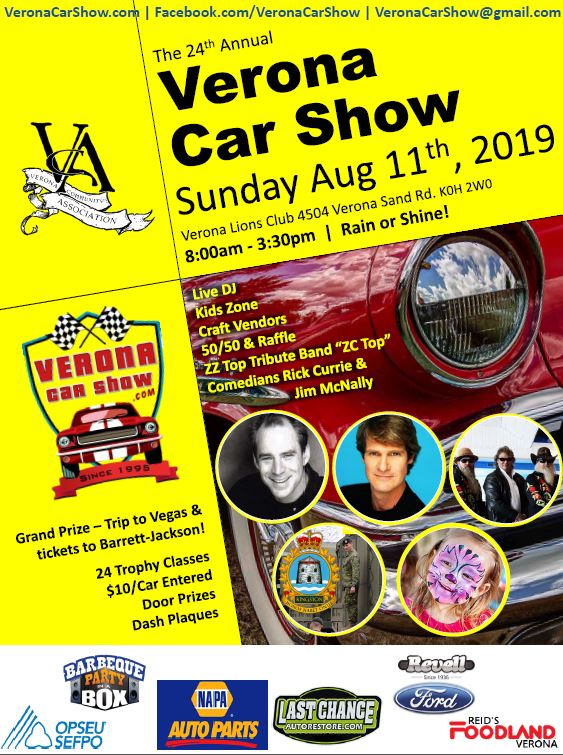 Verona Car Show 104.3 Fresh Radio