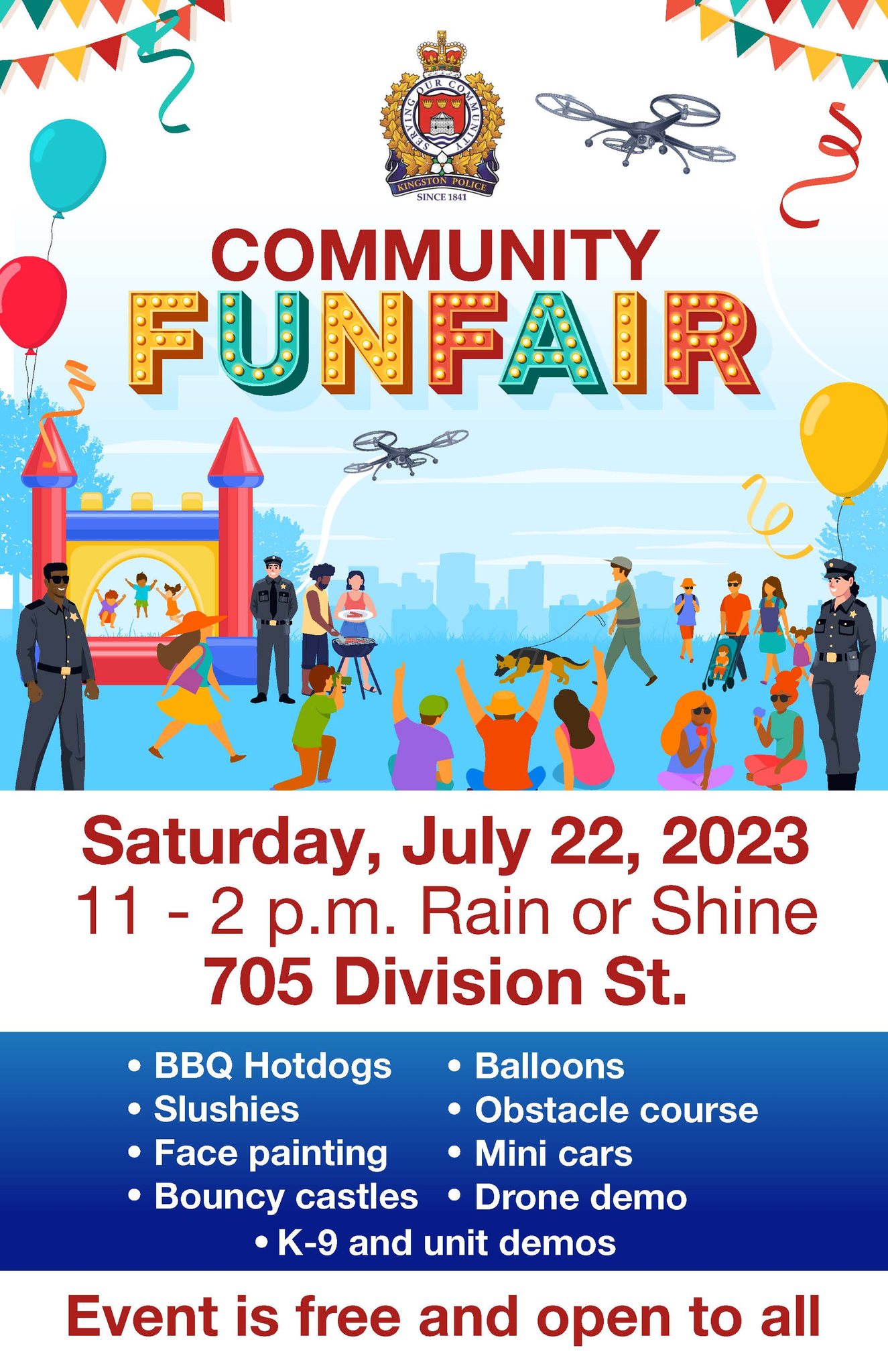Kingston Police Community Fun Fair 104.3 Fresh Radio
